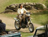 Angelina Jolie on Motorcycle